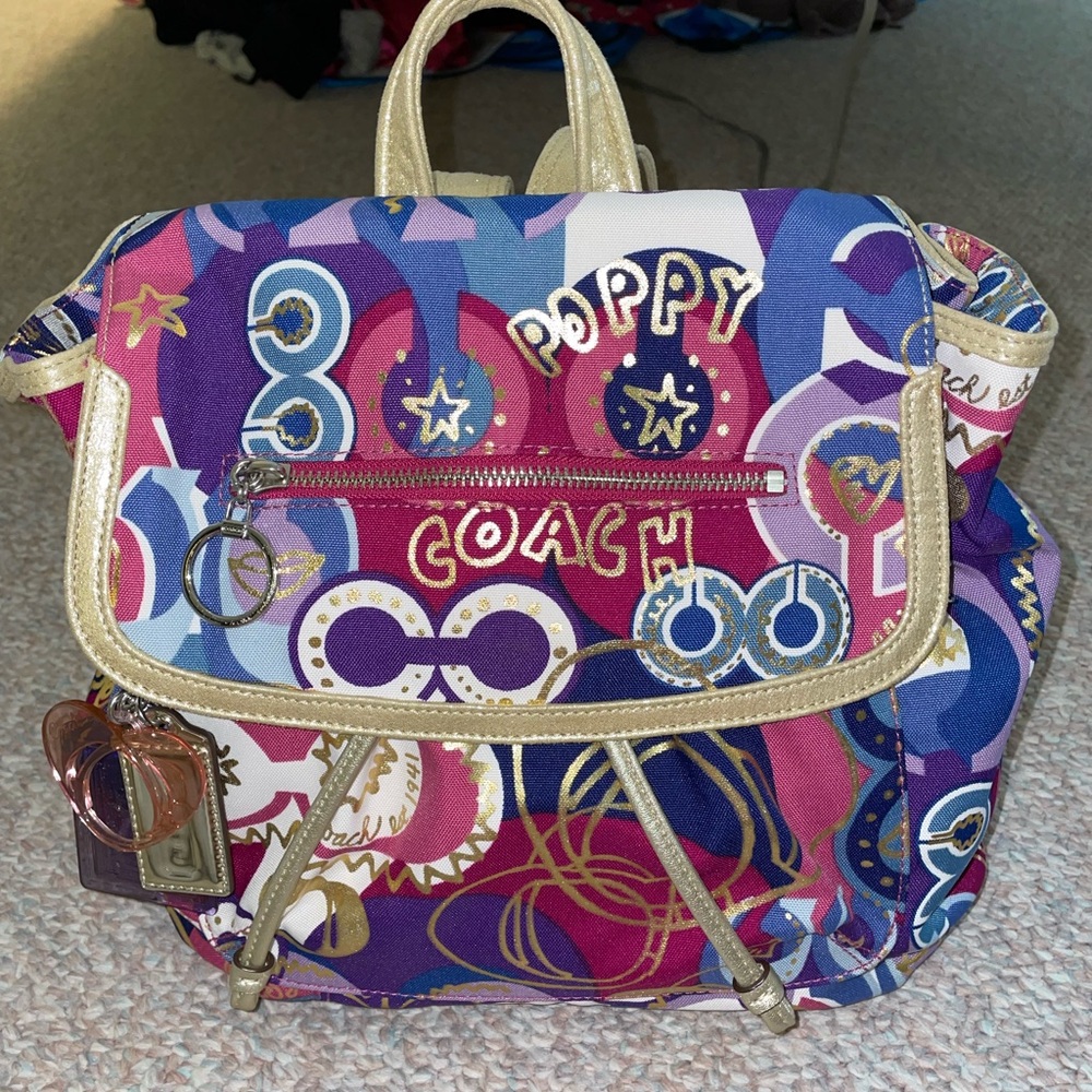 Y2k Coach Poppy backpack